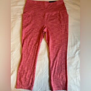 NWT RBX Active Pink Cropped High Waisted Leggings NWT